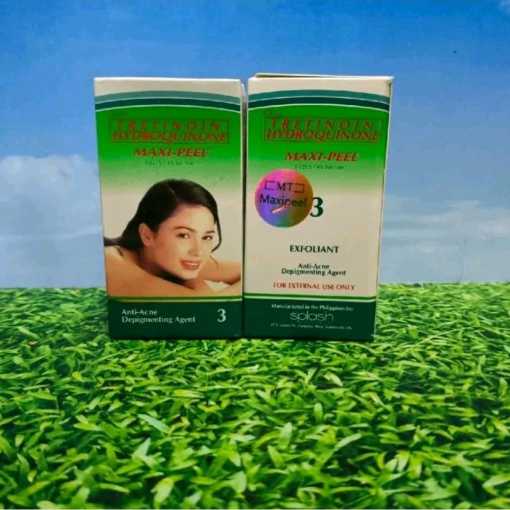 toner maxi peel tretinoin hydroquinone no3