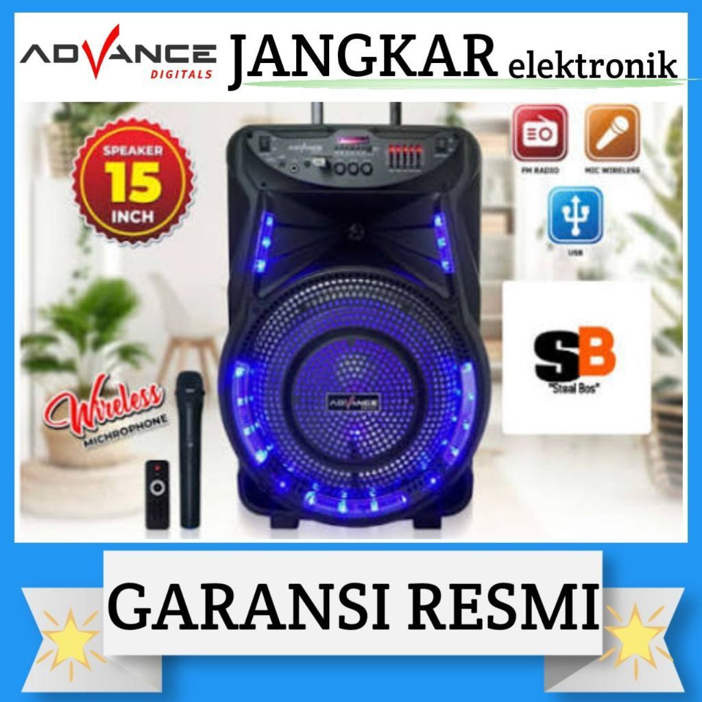 AMPLI MEETING ADVANCE 15INC K-1502/AUDIO MEETING ADVANCE 15INC K-1502 GARANSI RESMI