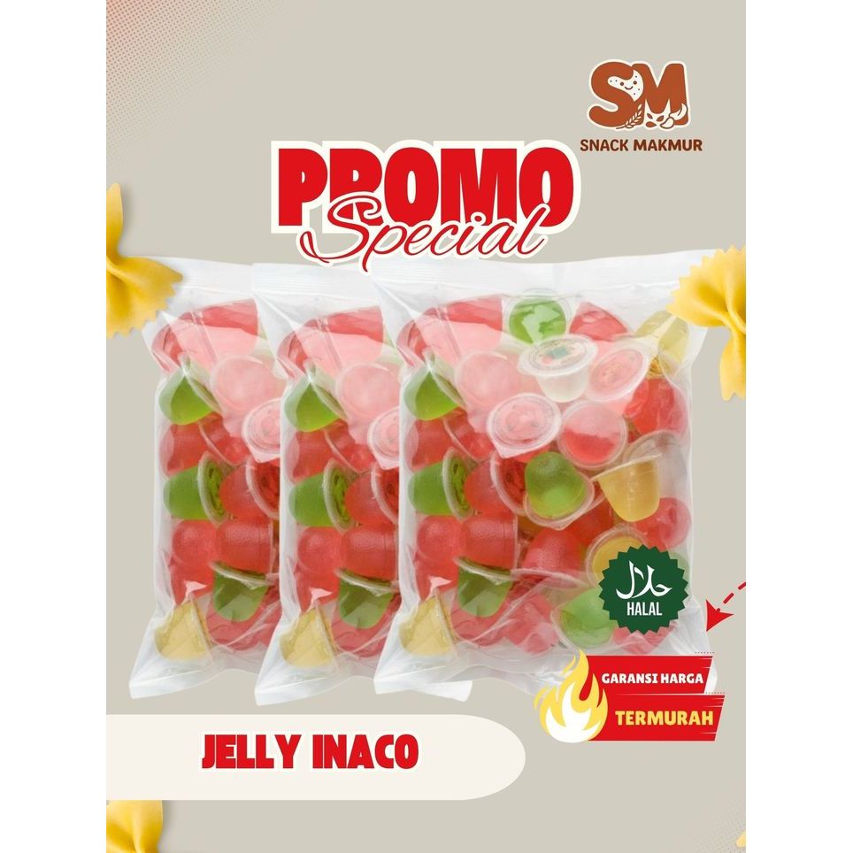 JELLY INACO / AGAR AGAR RASA BUAH JELI INAKO KILOAN