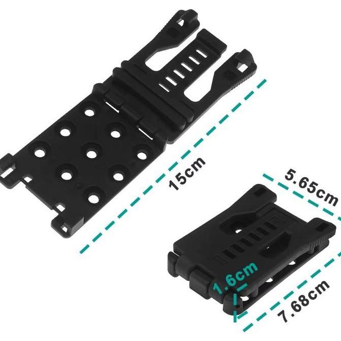 MAAD Klip Sarung Pisau Holster Pisau Dan Kopel Tactical Hitam