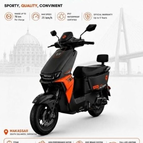 Sepeda listrik merek Yadea GT30 & GT10