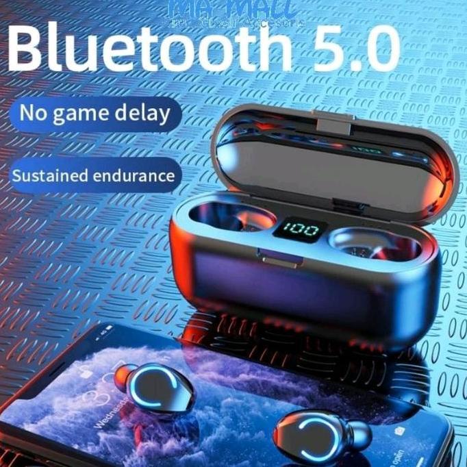 DF131 >> Headset Earphone Bluetooth Tws F9 Headset B35 Earphone Bluetooth Tws Wireless Tws F9-5