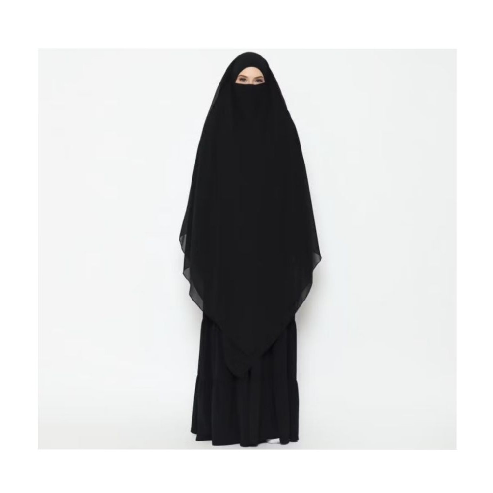 French khimar V shape Allev