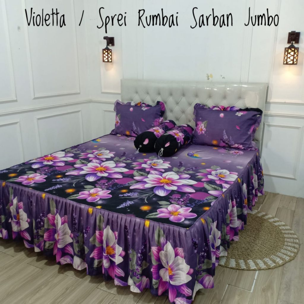 sprei rumbai ukr 120x200x20 sarban jumbo