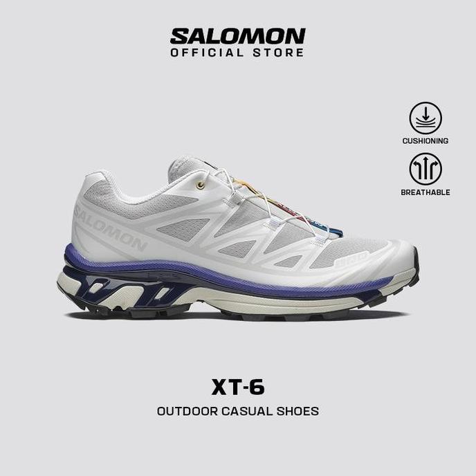 Salomon Xt-6 Unisex Sportstyle Trial Running Shoes Sepatu Sports Sneakers Hiking Shoes L47820300