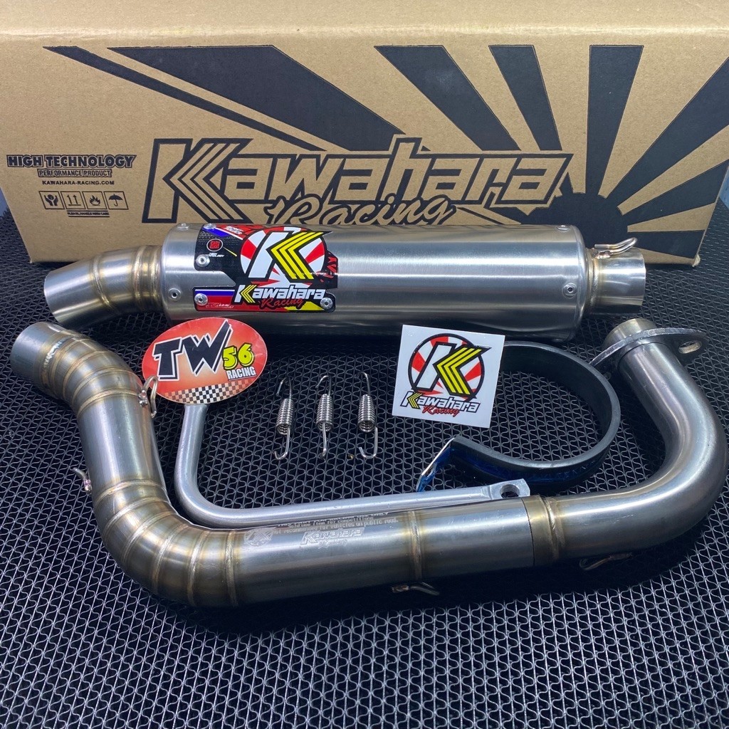 KNALPOT KAWAHARA MIO 155CC 200CC KNALPOT DRAG KAWAHARA