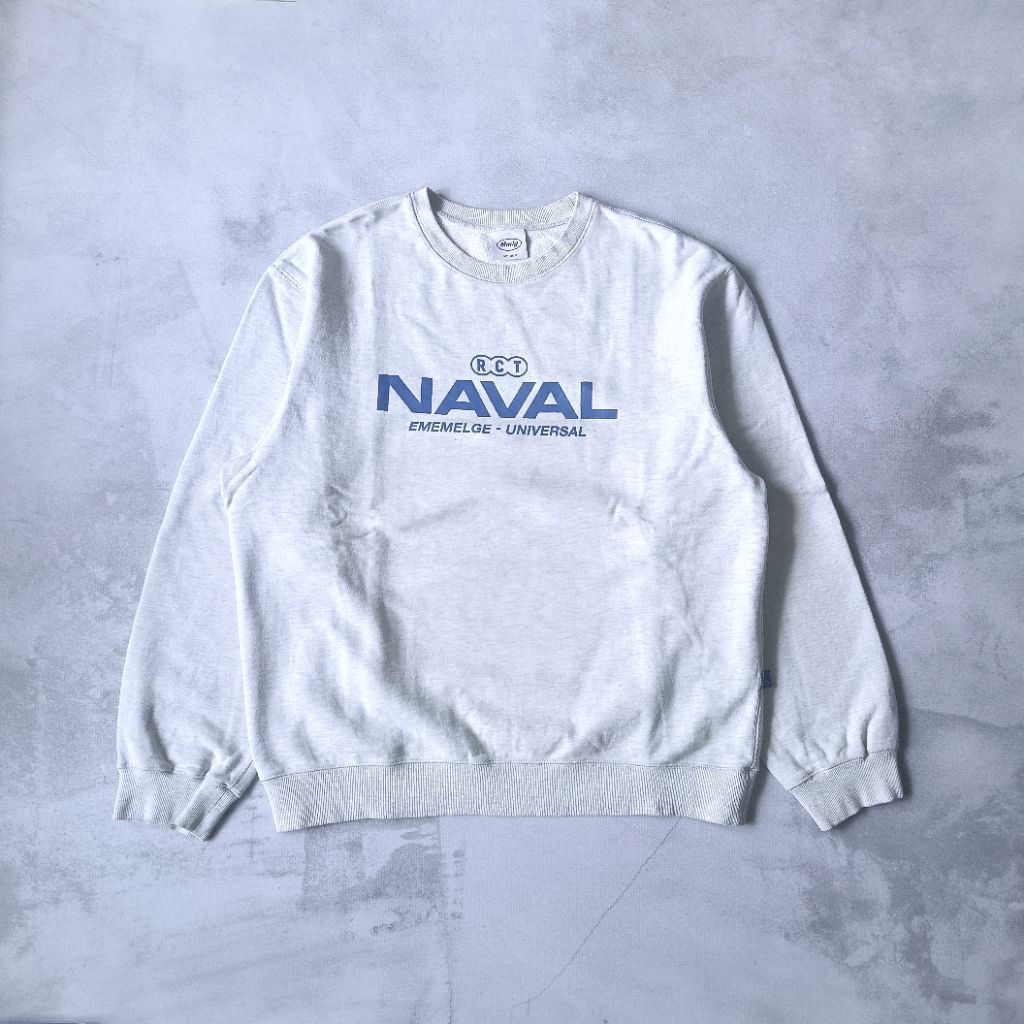 Sweater Crewneck MMLG Heavyweight Grey