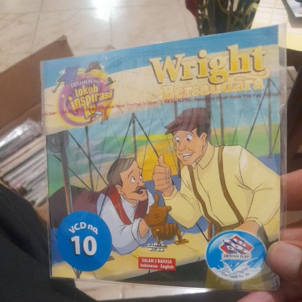 vcd animasi frisian flag tokoh inspirasiku wright bersaudara