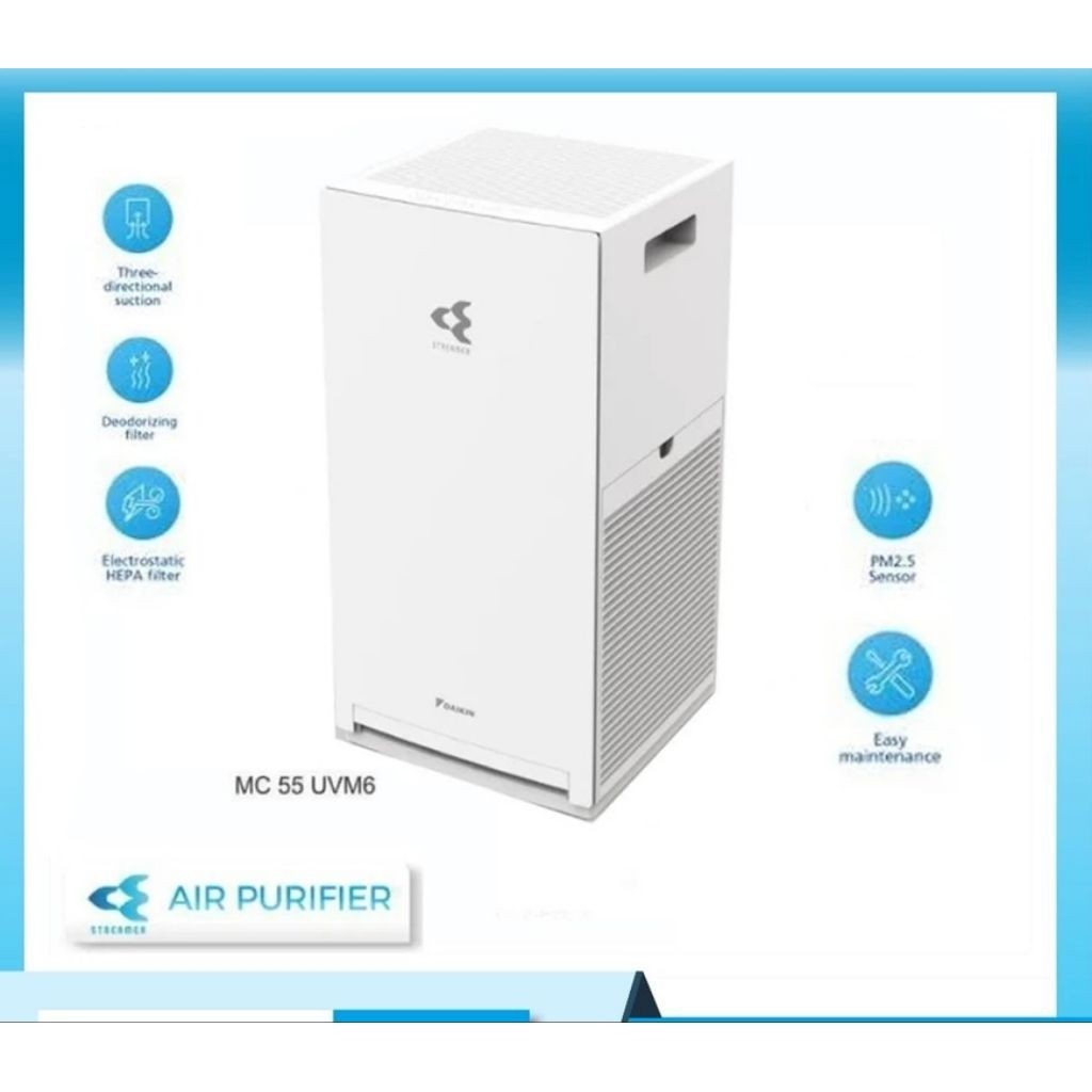 AIR PURIFIER DAIKIN MC55UVM FITUR STREAMER AIR PURIFIER DAIKIN