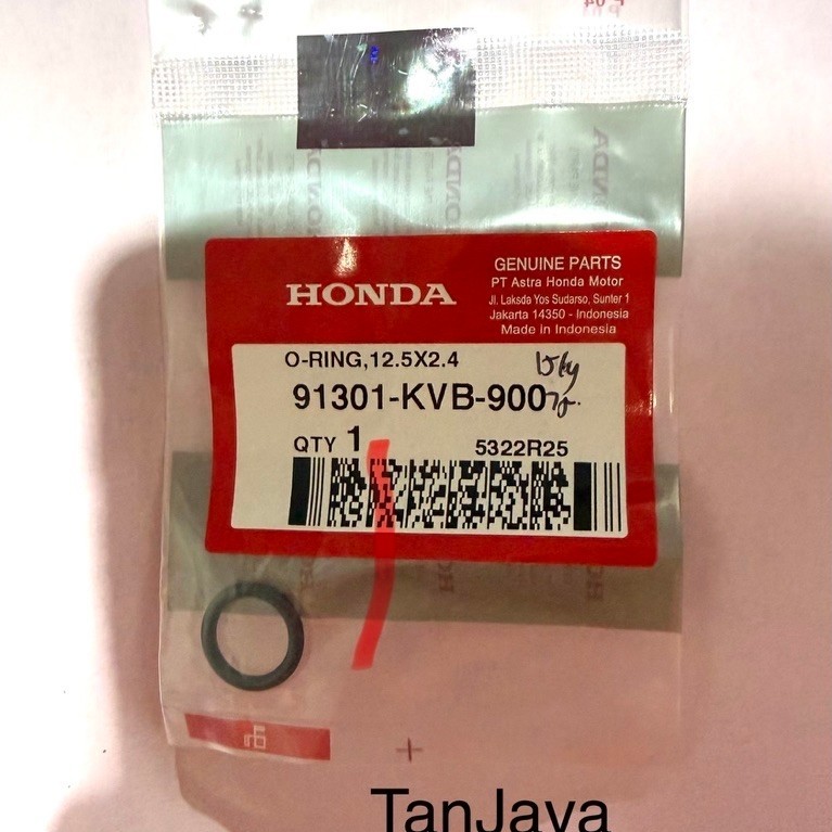 Oring pipa water pump Vario old Original  91301 KVB 900