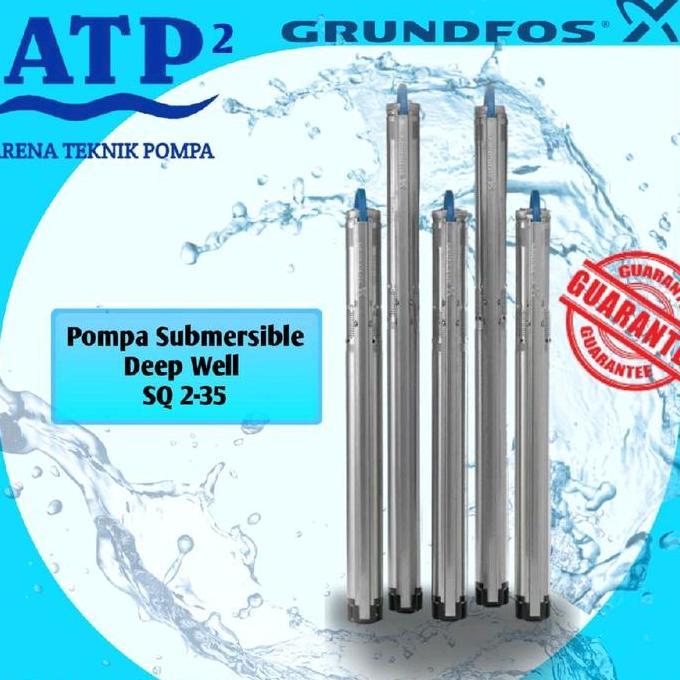 NEW Pompa Air Grundfos - Submersible Deep well SQ 2-55