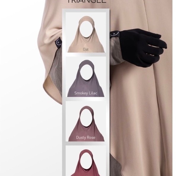 NWT Aljenna Khimar Bandana Fuse