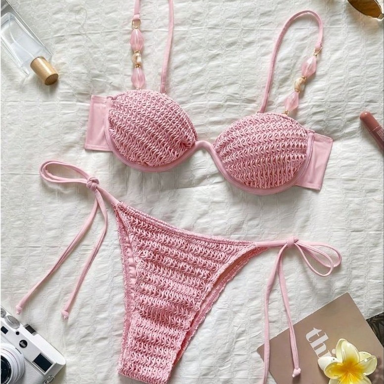 Knit Fabric Bikini