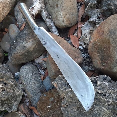 Golok Hutan Tebas Pohon dan Ranting - Golok Cibatu Full Tang Babat Semak Belukar - Golok Tebas Tradi