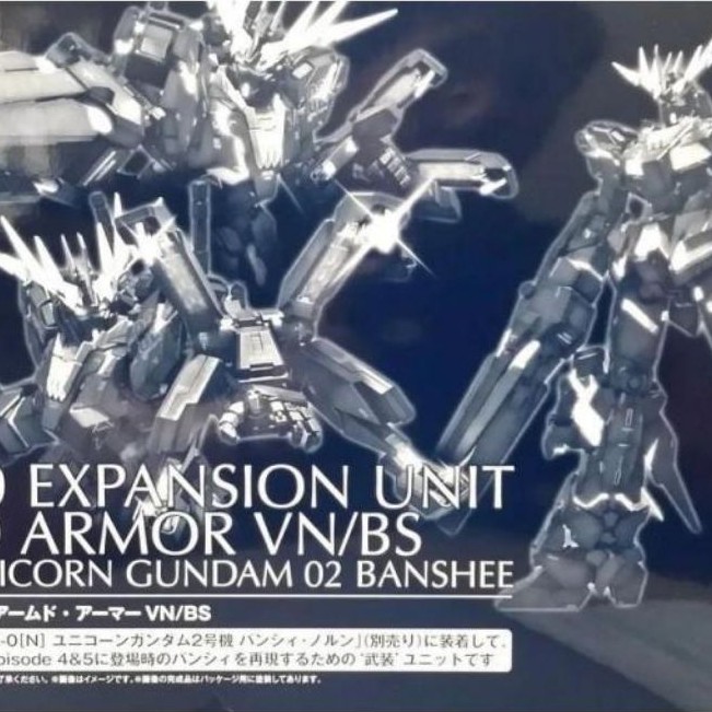 PG 1/60 Expansion Unit Armed Armor VN/BS for PG Unicorn Gundam Banshee