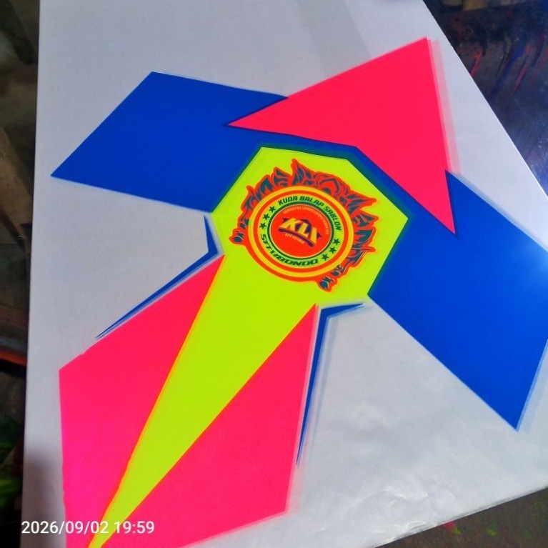kertas layangan shukoi 3 warna premium