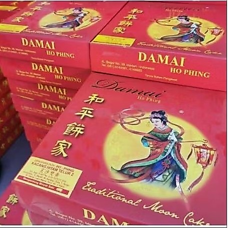 Kue bulan Mooncake Damai Ho Phing 4pcs