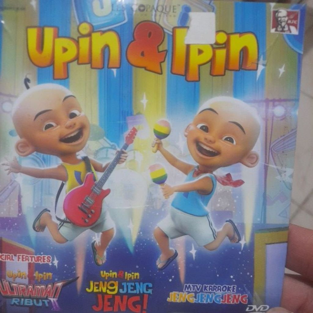 dvd upin ipin ultraman ribut 2