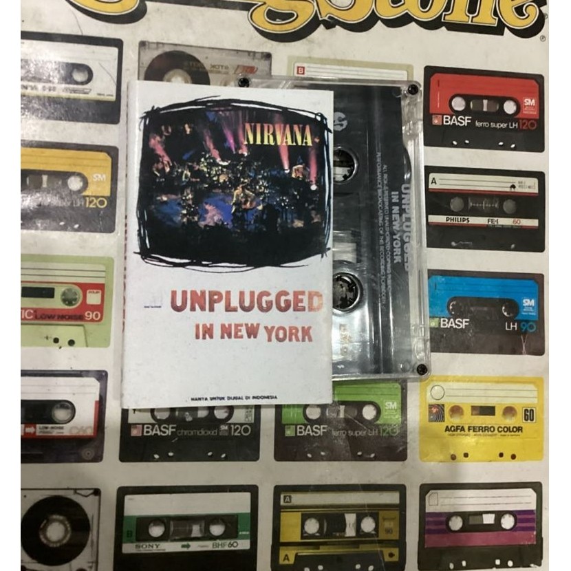 kaset pita nirvana unplugged new york