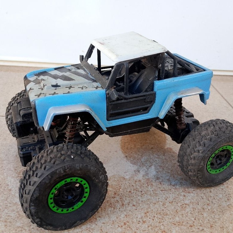 rc rock crawler  BAHAN skala 1:20/1:21 tanpa mesin/pcb remot dan batrai || Grow rc