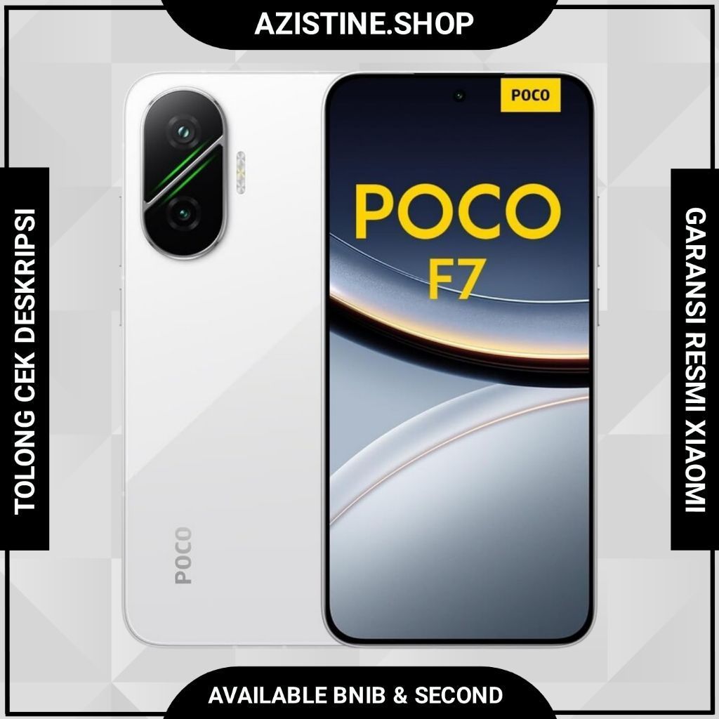 Xiaomi Poco F7 - White (BNIB & Second)