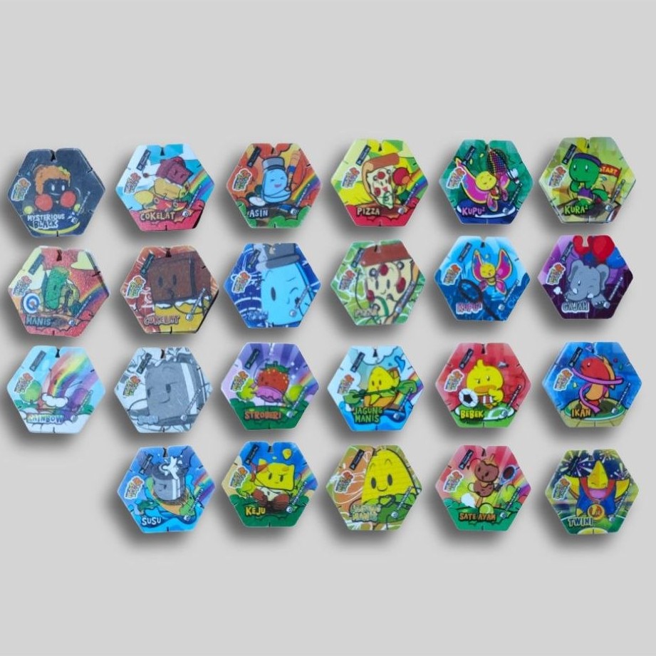 Used | Tazos Tini Wini Biti 23 Item Sesuai Foto