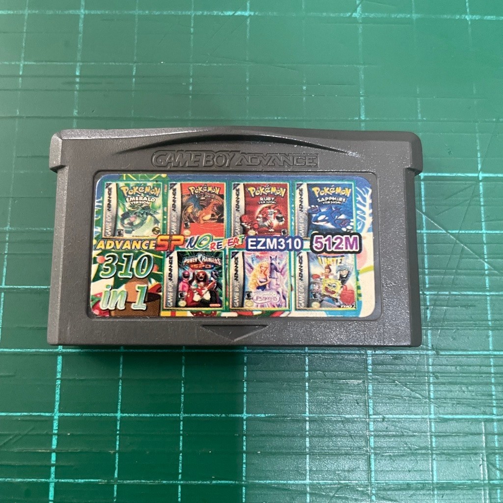 Kaset Multi Pokemon Emerald Fire Red Ruby Sapphire Gameboy Advance GBA SP NDS Lite