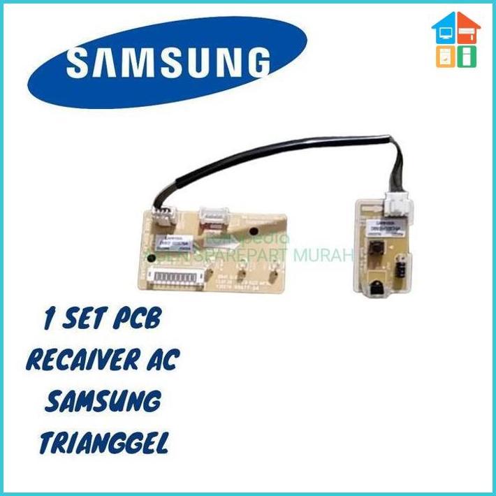 Pcb Modul Receiver Remot Ac Samsung Trianggel 1 Set Lengkap Diskon