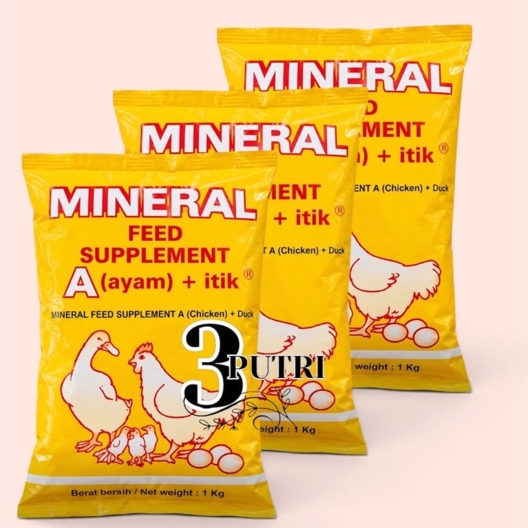 Mineral untuk unggas kemasan 1 kg/Mineral Medion