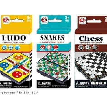 new Ular Tangga, Catur, Ludo Mini Magnet