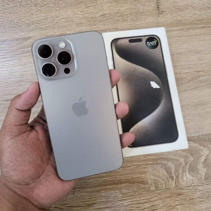 Iphone 15 Pro Max 256GB Second Ibox Fullset Ori