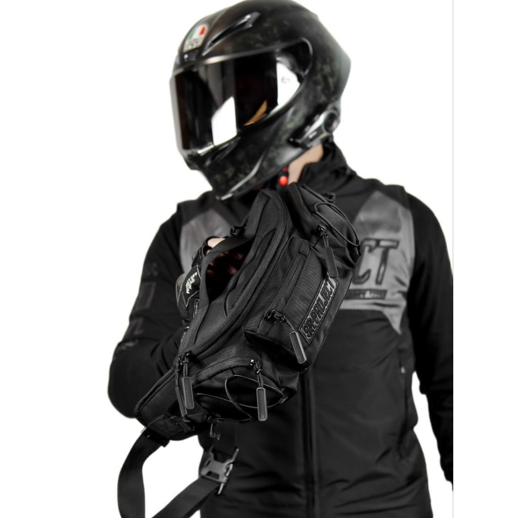 Waistbag SR-PROJECT NV FULLBLACK Edition