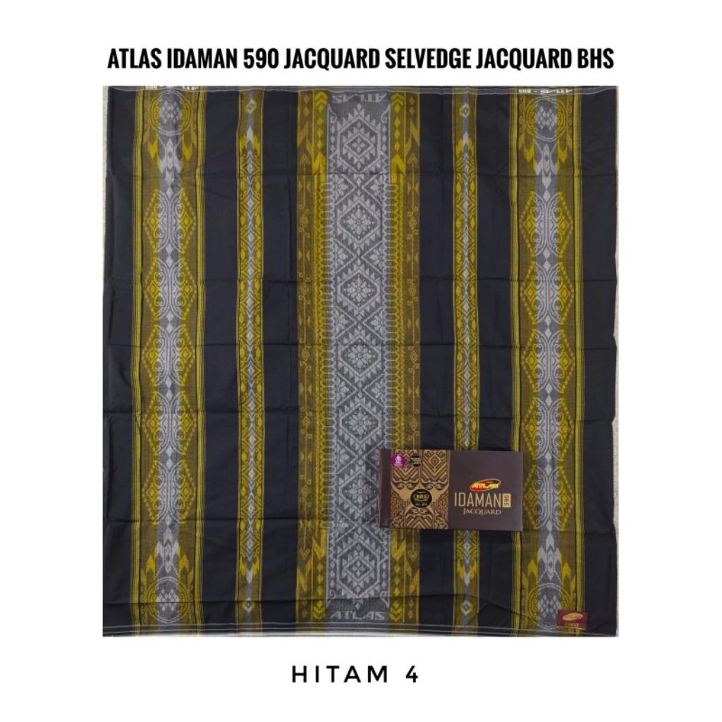SARUNG ATLAS IDAMAN JAGUARD 590
