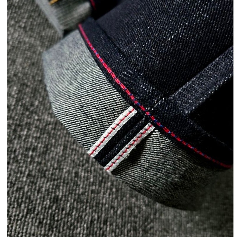 IZHMAN DENIM "OLYMPUS" 16 OZ DEEP INDIGO SANFORIZED DENIM