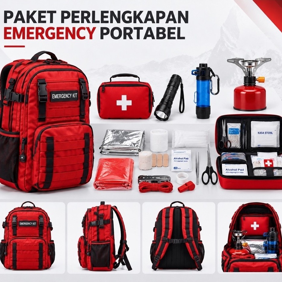 PERLENGKAPAN TAS SIAGA BENCANA