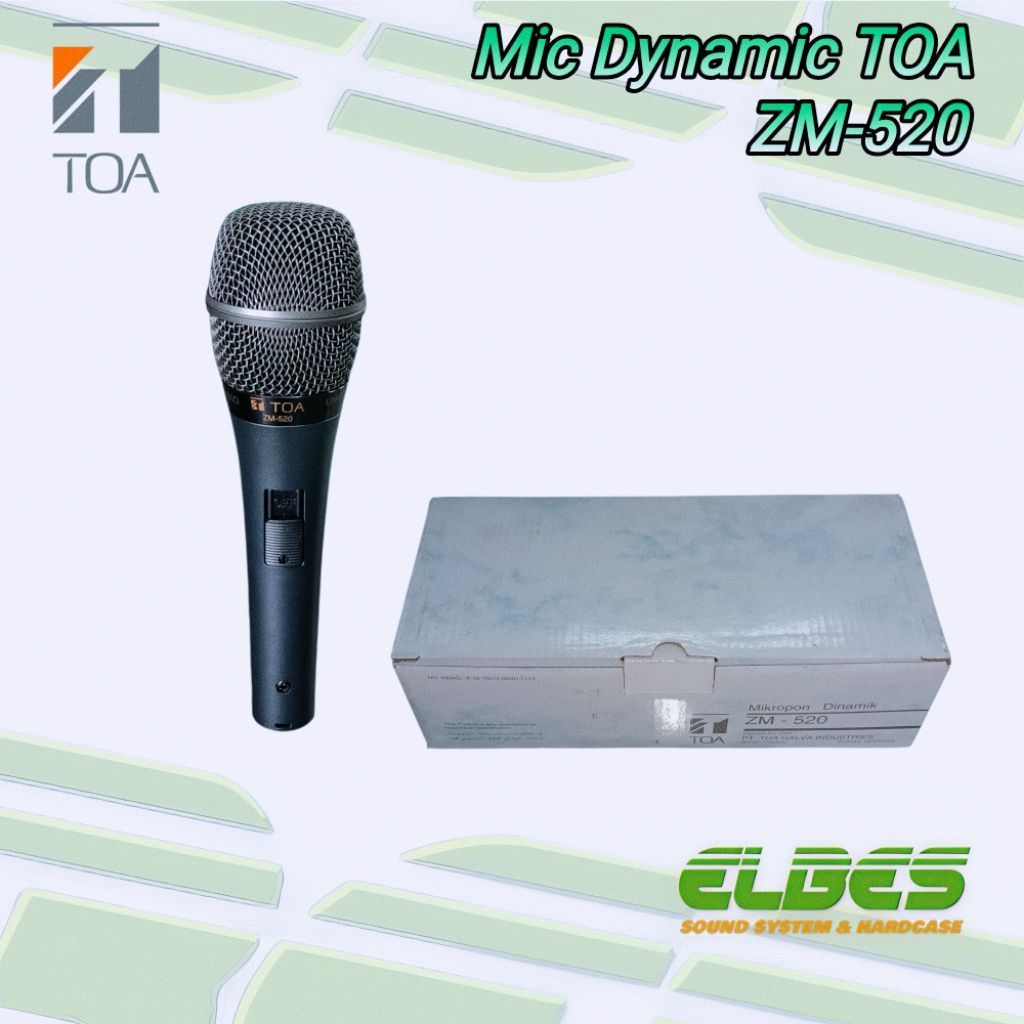 mic kabel toa zm 520 original TOA