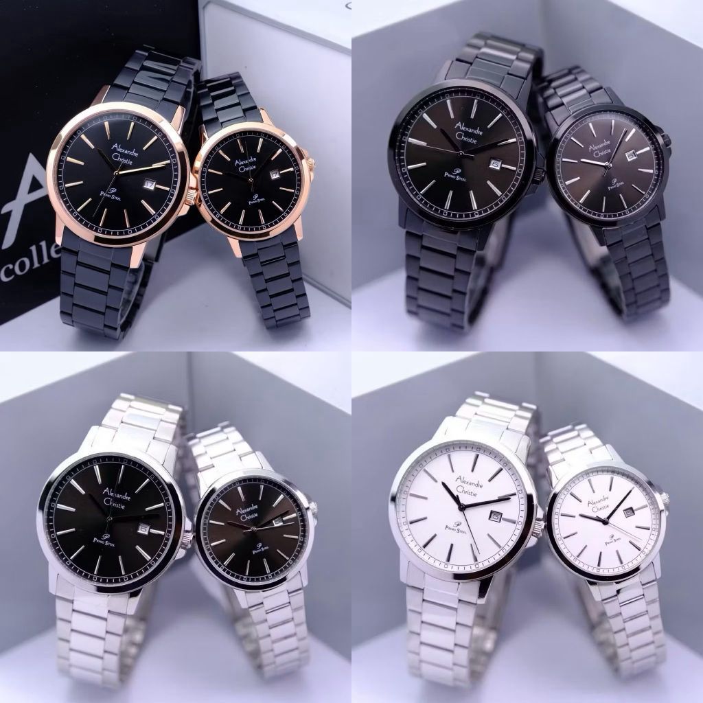 Jam Tangan Couple Alexandre Christie 1014 AC1014 [[ORIGINAL]]