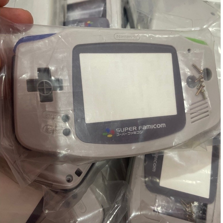 casing Gameboy advance classic super famicom GBA SUFAMI edition
