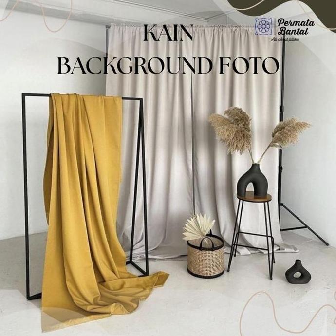 DE15 - Kain Background Foto Produk / Background Foto Studio / Backdrop Studio Roll