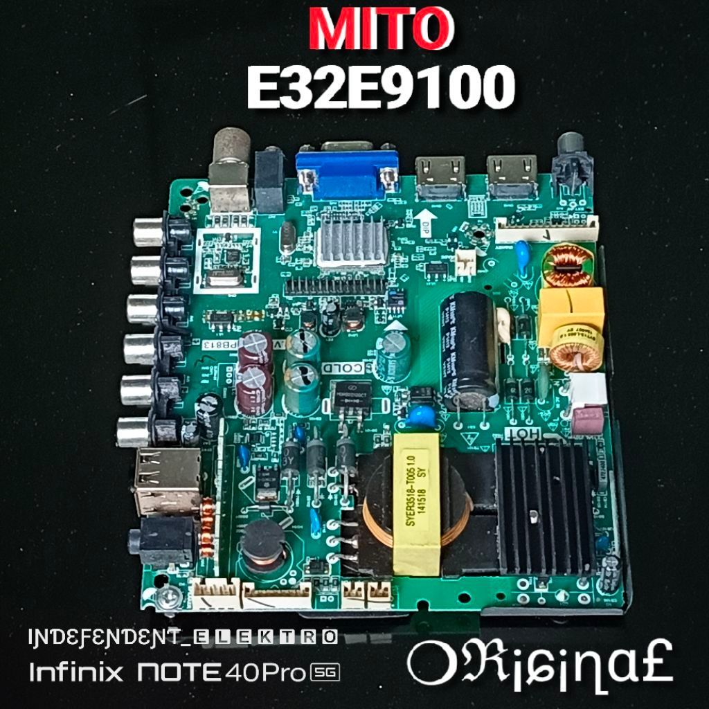 Mainboard MITO E32E9100   mainboard Tv Mito E 32E9100