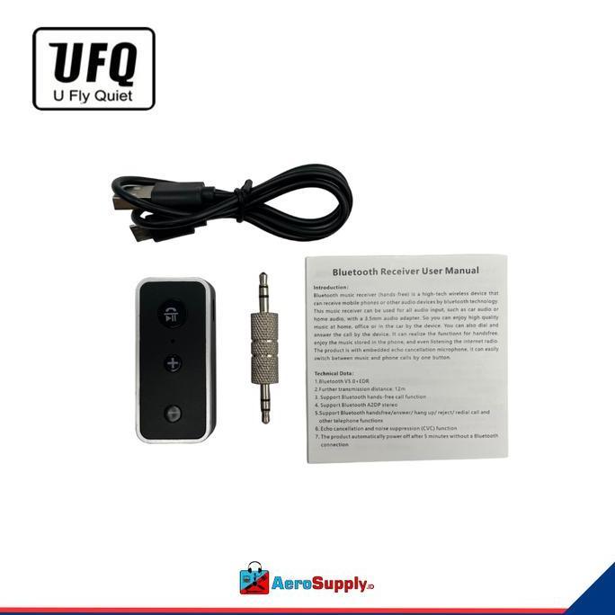 TERMURAH - UFQ aviation headset bluetooth adapter