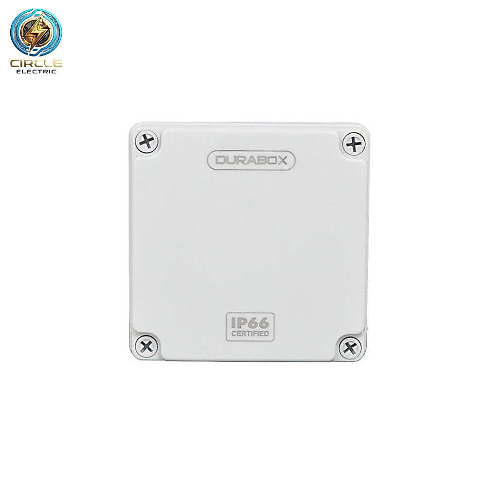 Box panel listrik Junction Box Panel Plastik 125x125 x 75 mm Durabox ORIGINAL - MURAH