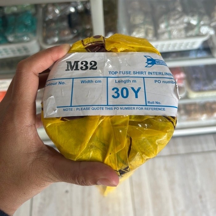 Kain Keras Megatop M32 Kaen Keras Kerah Baju Koko Jubah