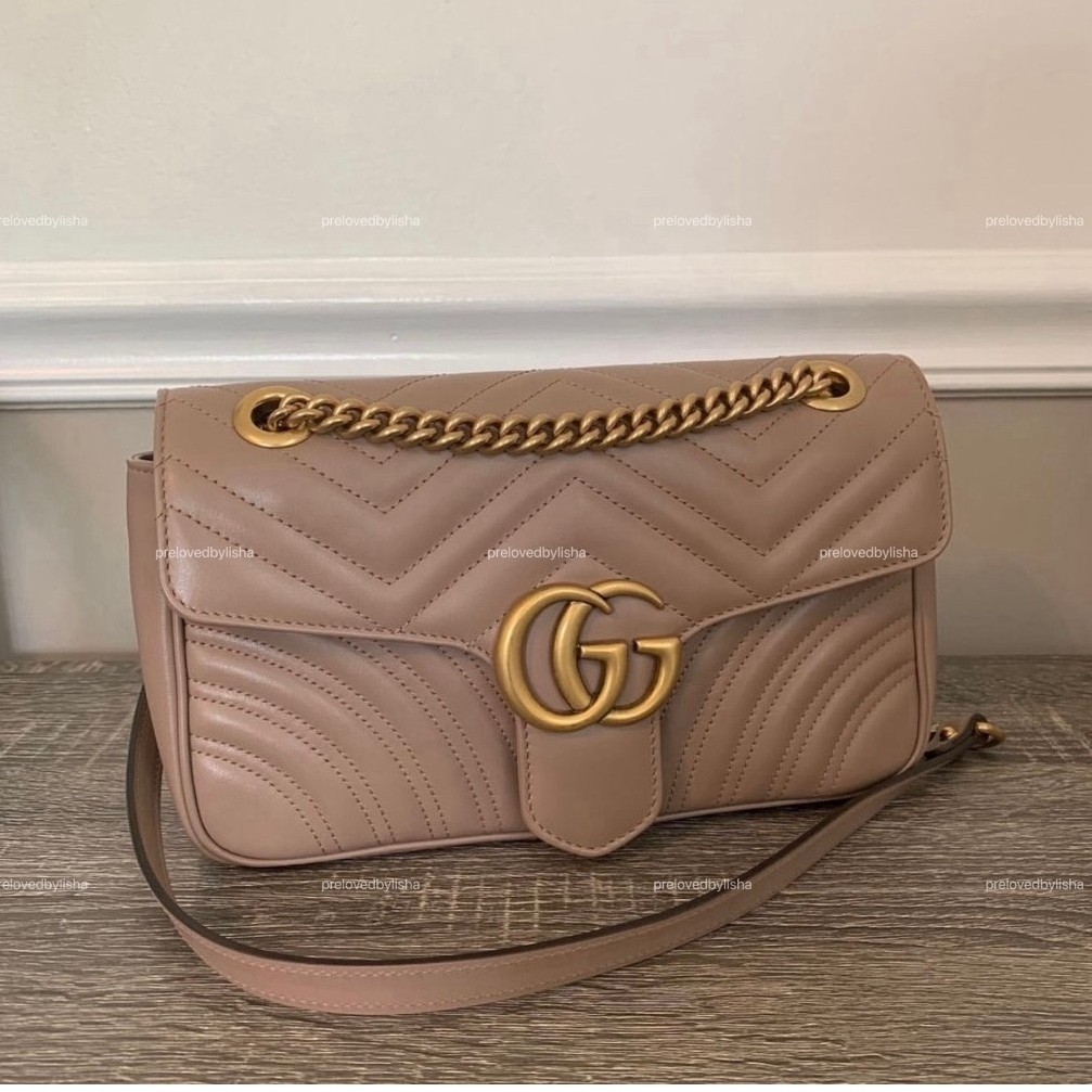 Preloved Gucci Marmont original preloved gucci gucci second preloved tas gucci