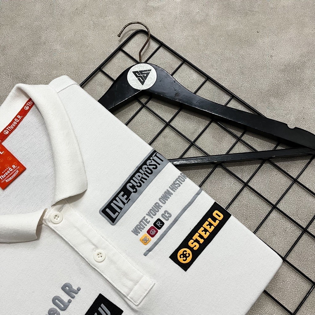 THREE Q.R PoloShirt