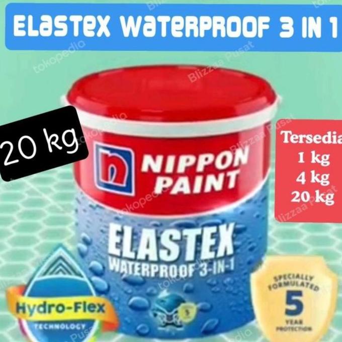 Elastex 20 Kg Waterproof Elastex 3 In 1 Waterproofing Putih Abu Elastex Waterproofing Warna 20Kg Pai