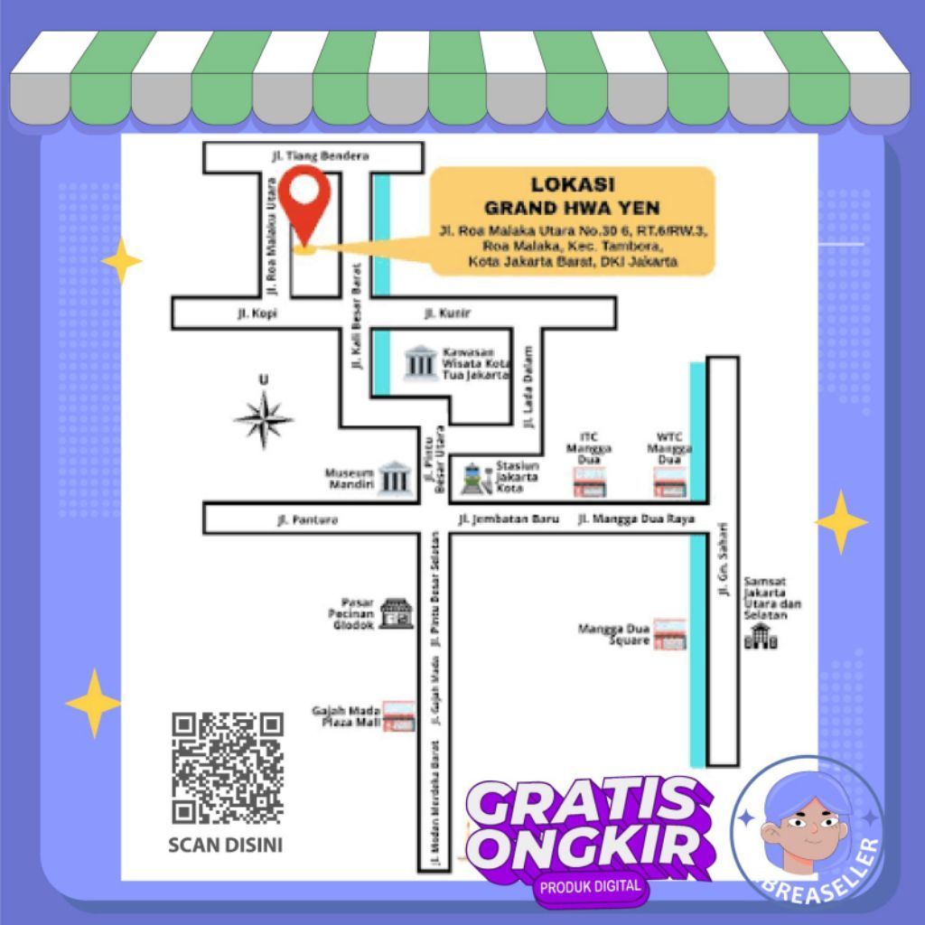 Jasa Desain Denah Undangan Nikah Custom
