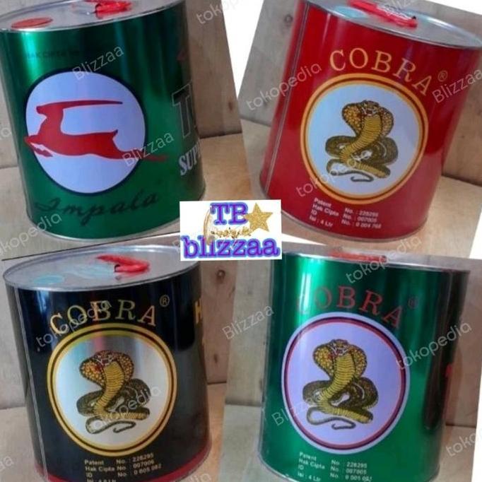 Thinner Cobra Merah Thiner Cobra Hijau Tiner Cobra Hitam 5Ltr Thinner Impala Thinner Nd Tener Nd Gal