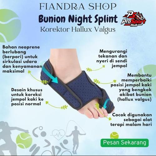 Bunion CORRECTOR KOREKSI Aluminum Bunion HALLUX Splint Pad Terapi JARI
