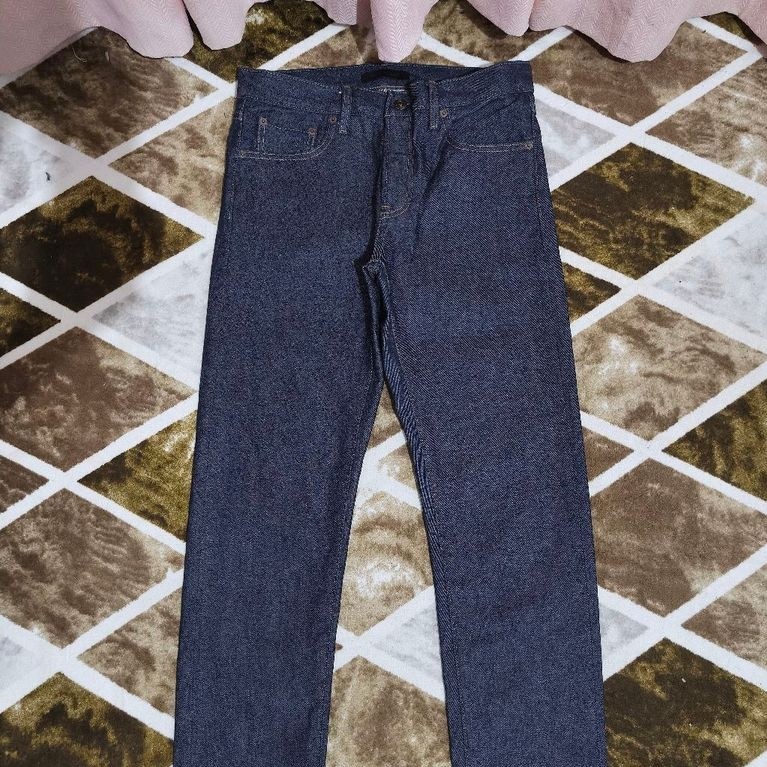celana pria uniqlo selvedge
